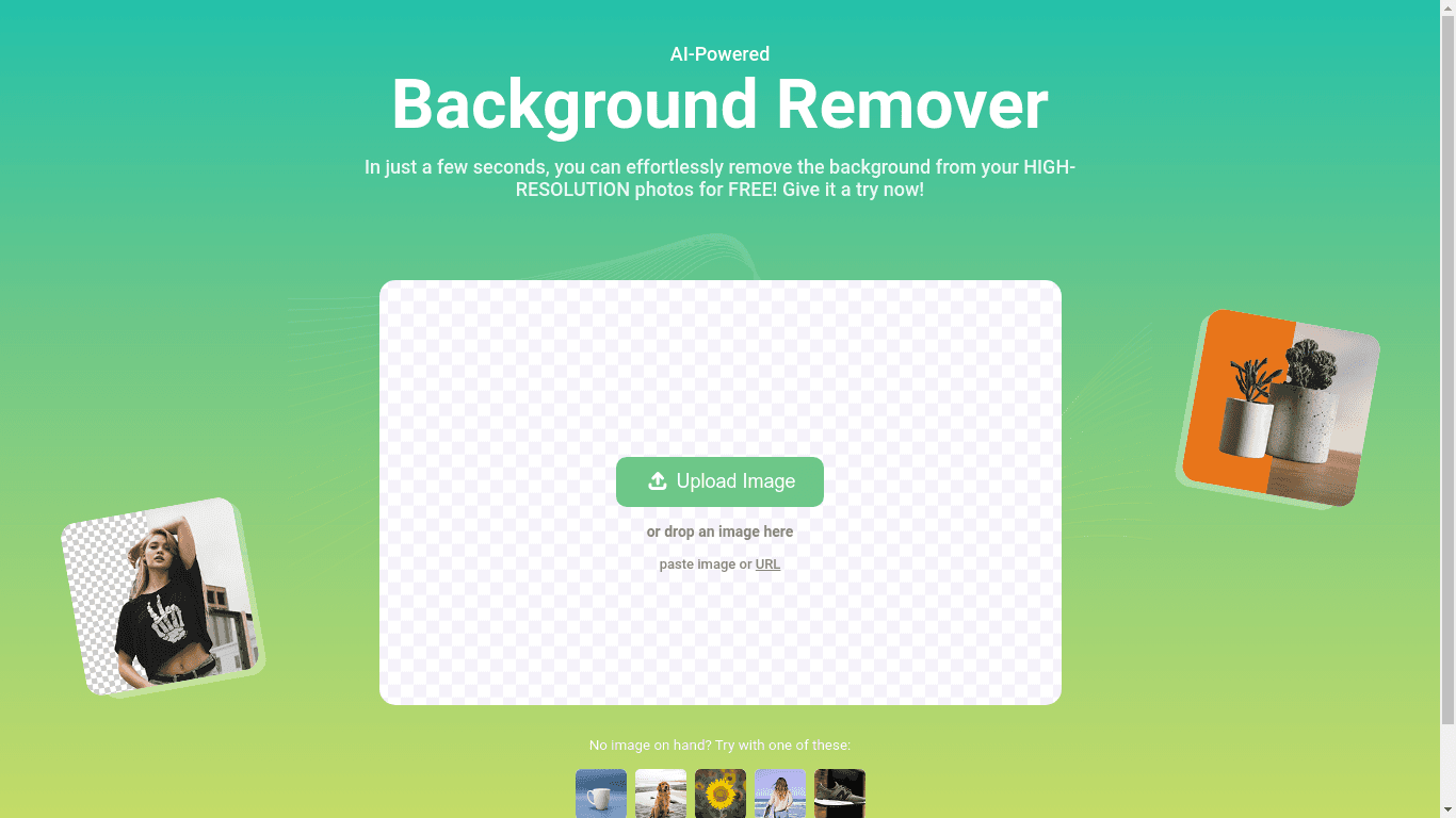 AI Background Remover image