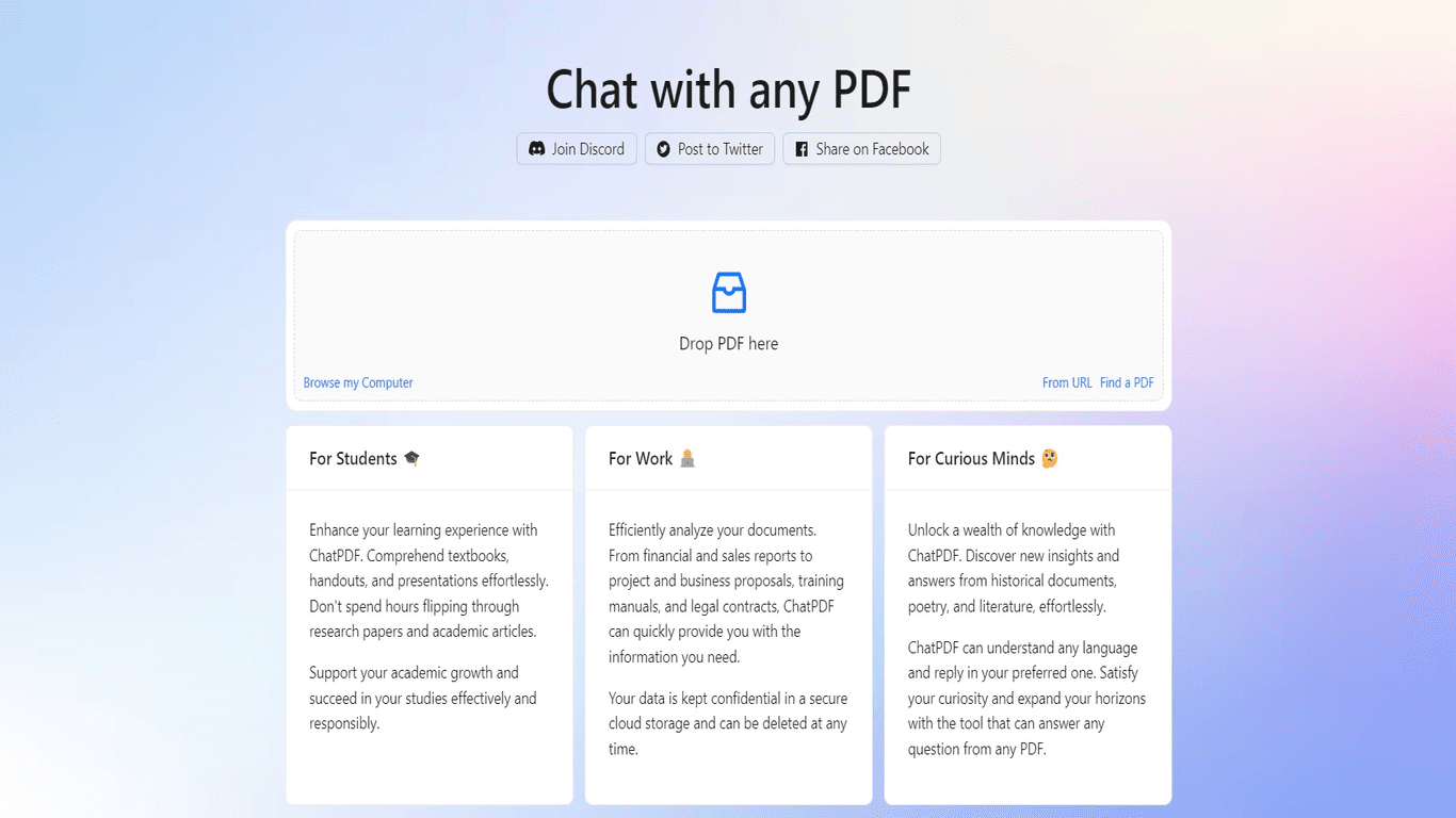 ChatPDF image