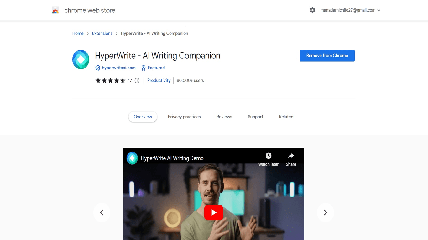 HyperWrite image