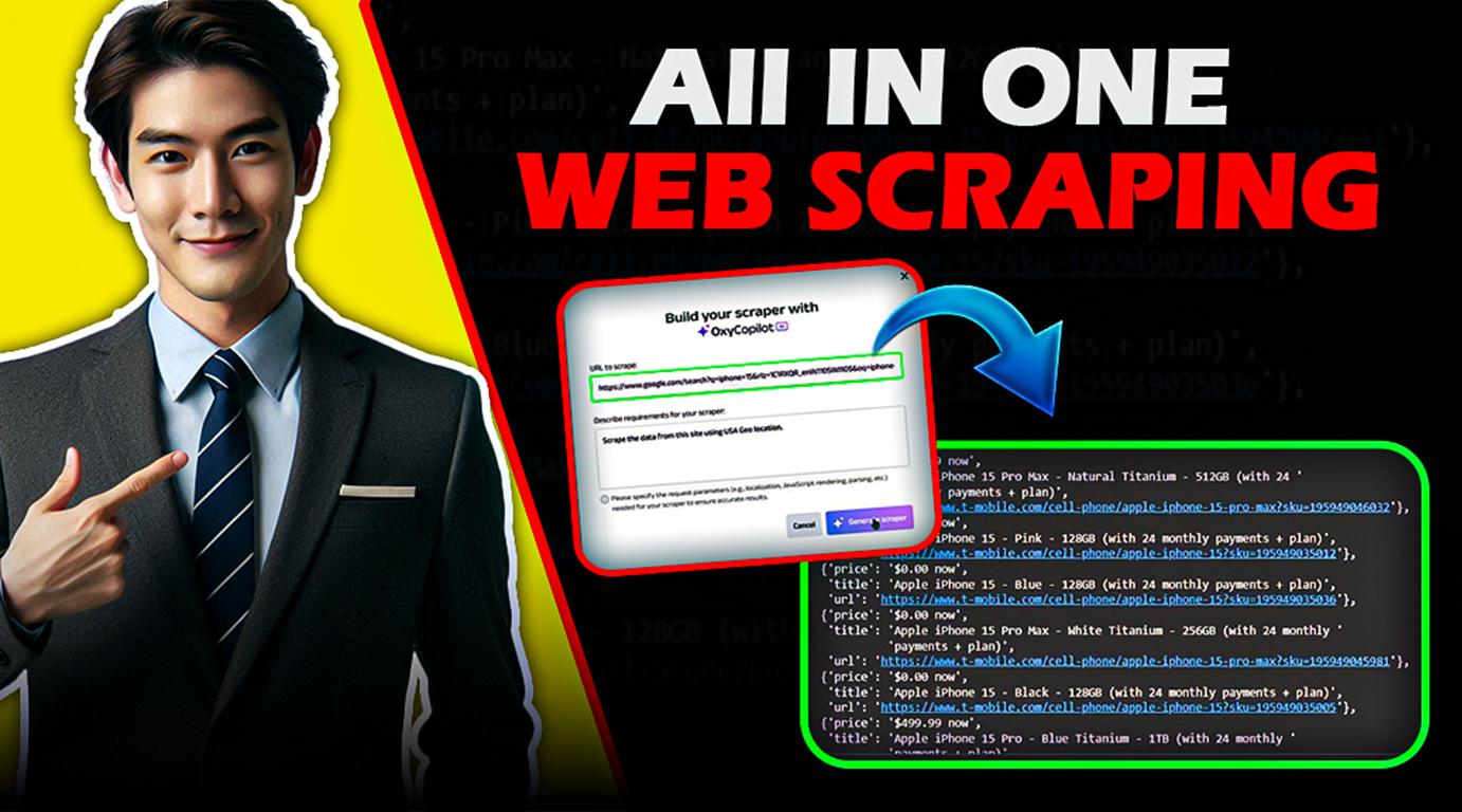 Oxylabs Web Scraper API image