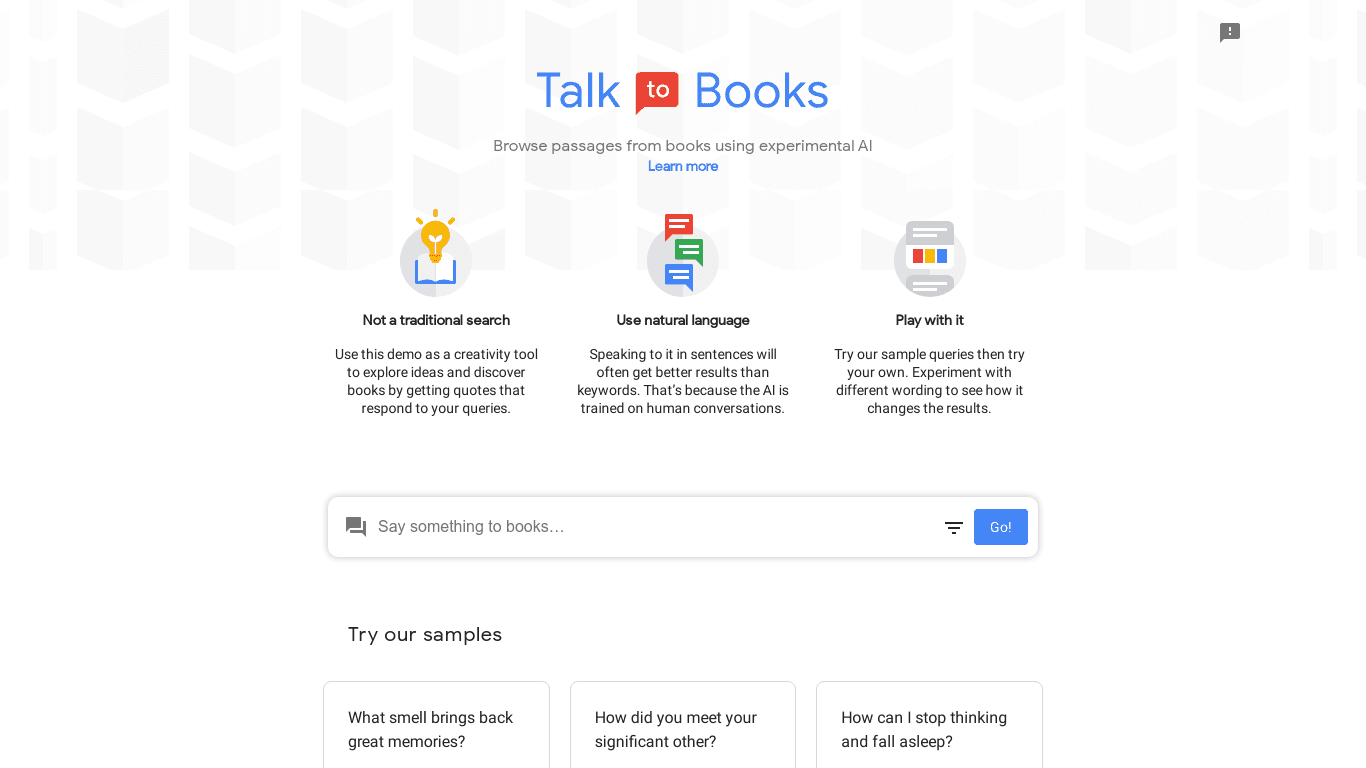 Talk to Books image