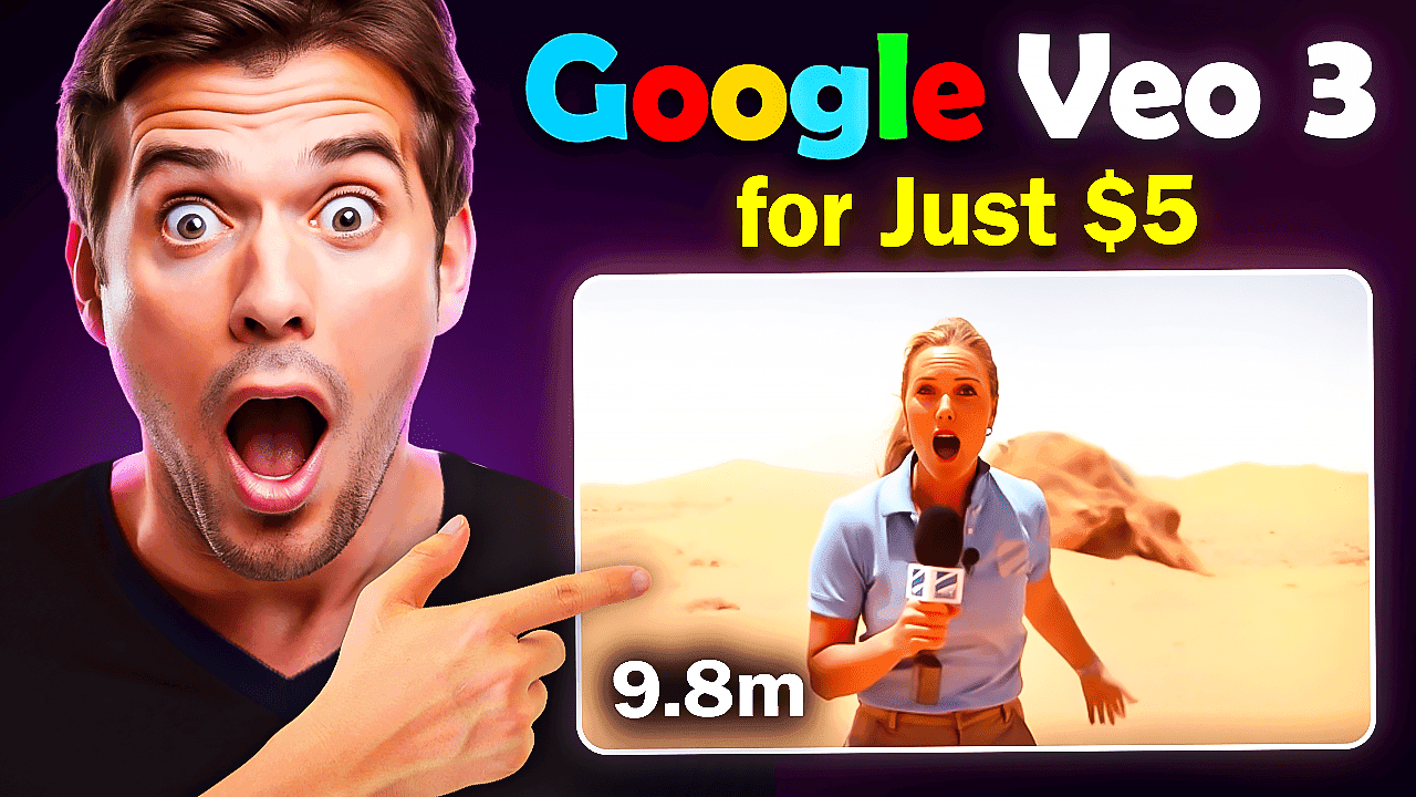 Unlock Google Veo 3 under 5$