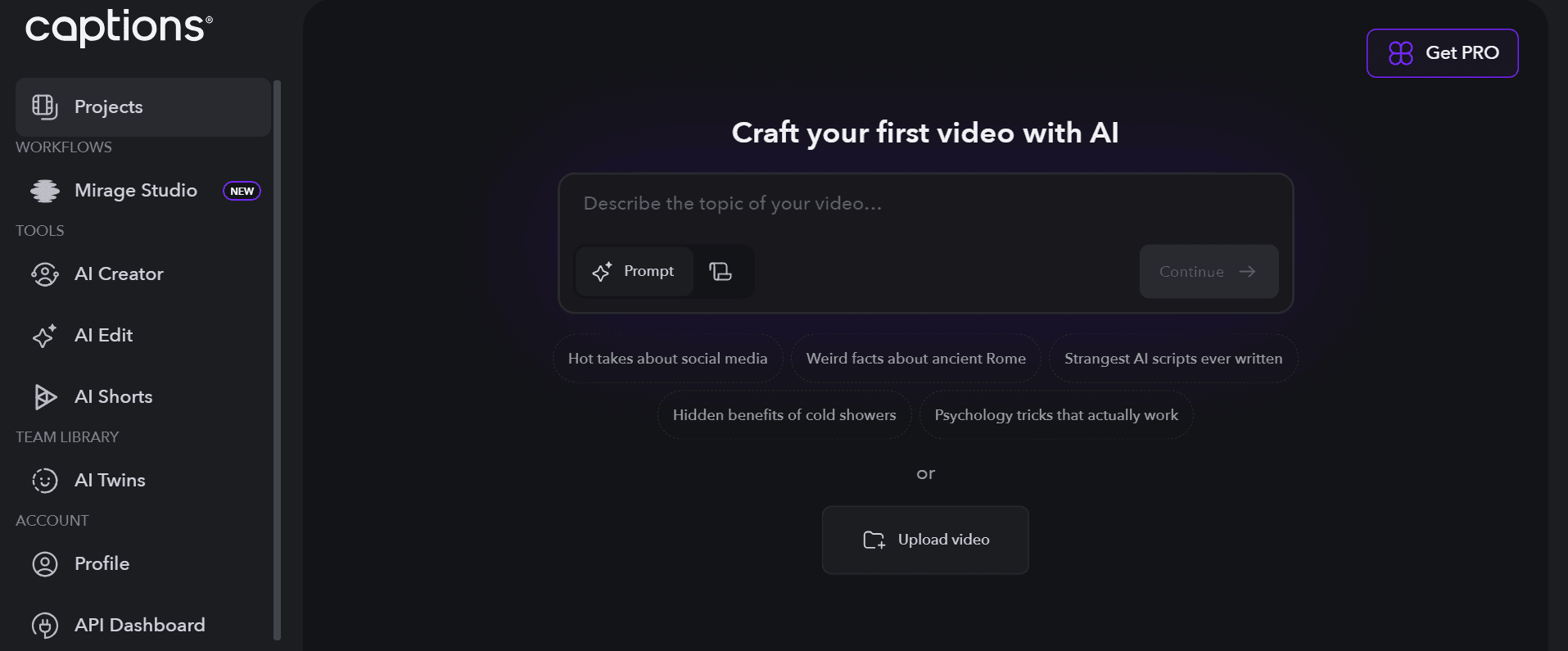 Captions AI