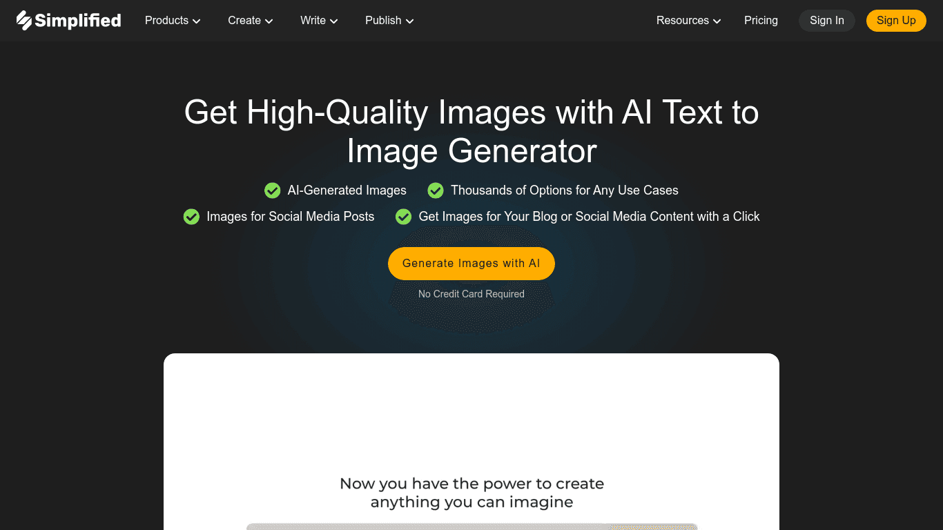 Simplified-AI Image generator image