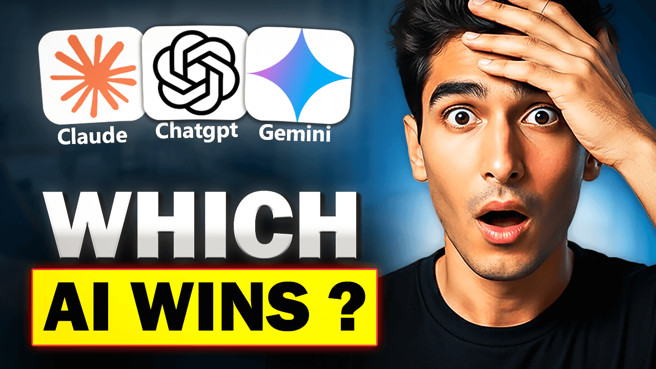 ChatGPT vs Gemini vs Claude